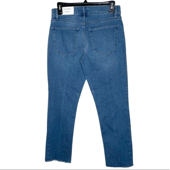 NWT Ann Taylor The Straight Modern Cropped Jeans size 2 - Picture 3 of 5